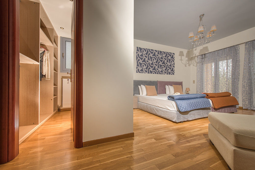 Astarte Villas - Istar Villa With Tennis Court Makhairádhon Buitenkant foto
